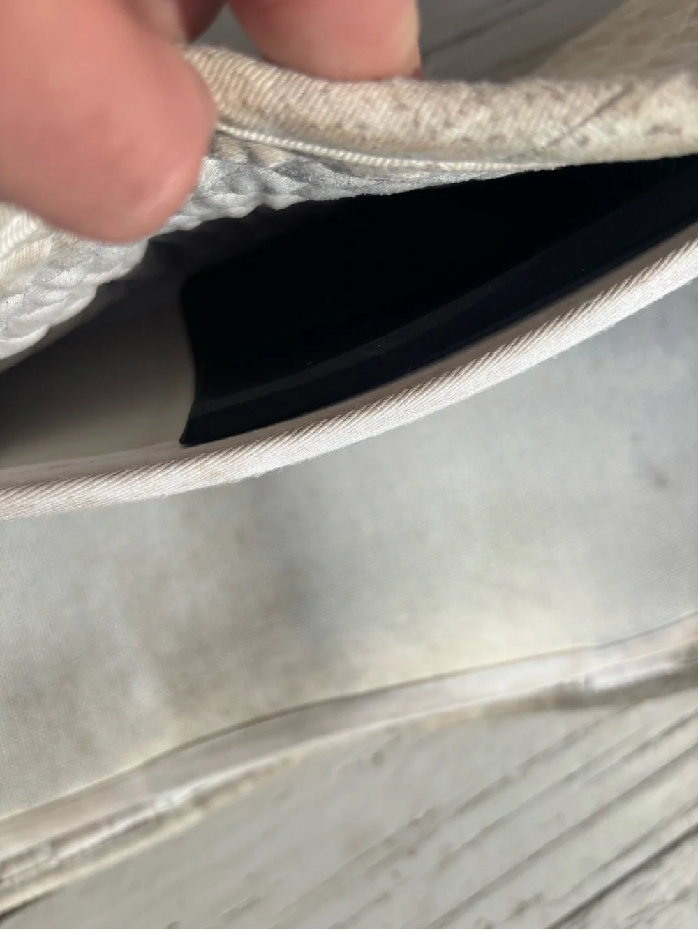 Thinline White Comfort Half Pad - Picture 4 of 4